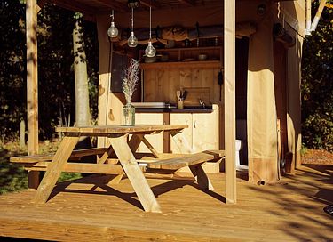 Tente glamping (2p) en hauteur ! - 11