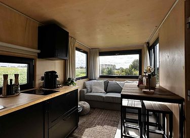 Modern tiny house op het Belgische platteland - 6