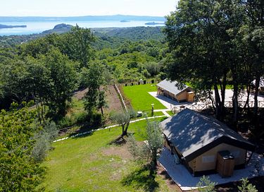 Tenda per famiglie sul Lago di Bolsena in Italia - 18