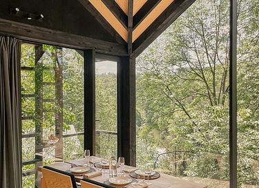 Unique cabane dans les arbes avec sauna privé dans les Ardennes - 17
