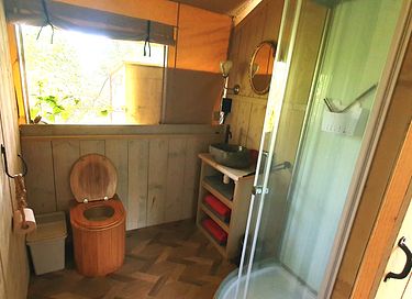 Glamping med privat hottub - 6