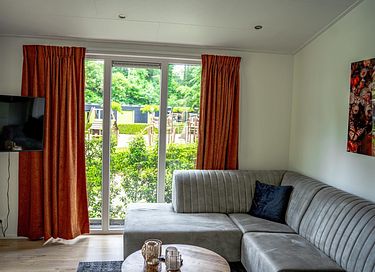 Lodge voor 6 personen met eigen hottub  - 11