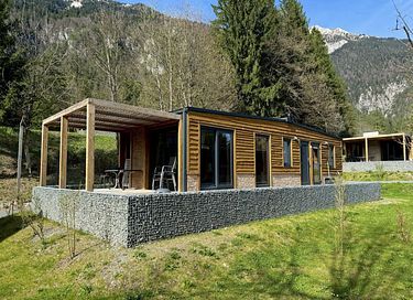 Panoramalodge met uitzicht op de bergen  - 2