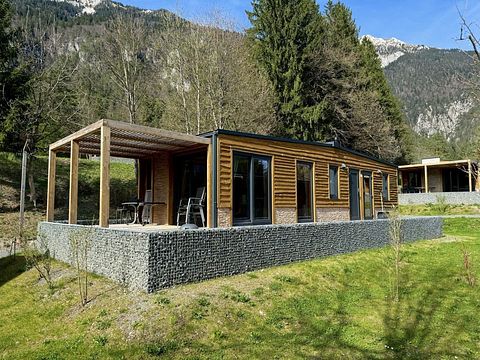 Panoramalodge met uitzicht op de bergen  - 2