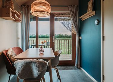 Luxe lodge in het weiland met privé hottub - 5