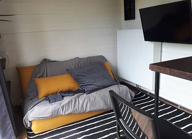 Tiny house avec sauna et bain à remous - 18