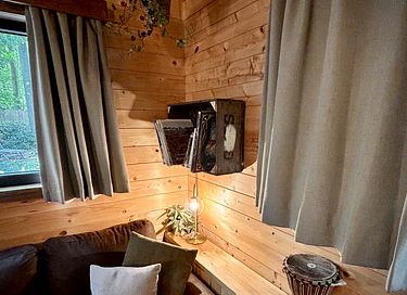 Gemütliche Waldhütte mit großem Garten in der Nähe von Ypern - 5