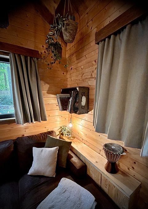 Gemütliche Waldhütte mit großem Garten in der Nähe von Ypern - 5