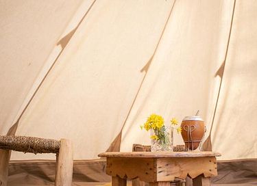 Meditatie en Yoga glamping in het bos - 6