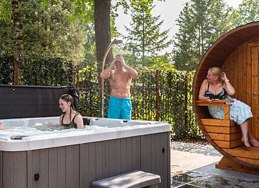 Heerlijk wellness vakantiehuis voor 5 pers.  - 7