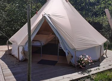 Tinyhouse glamping op minicamping met bistro - 4