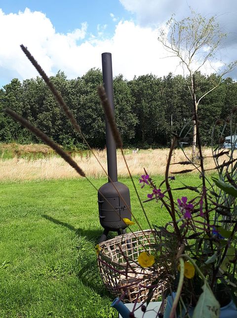 Pipowagen op het Friese platteland - 4