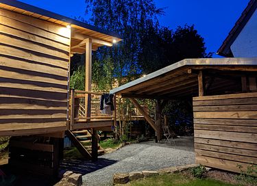 Einzigartiges Baumhaus für 2 Personen - 4