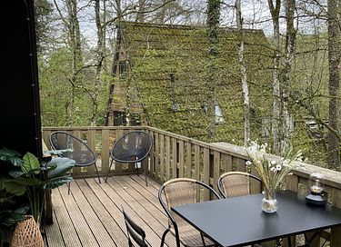Luxe A-frame huisje in de Ardennen met terras - 2