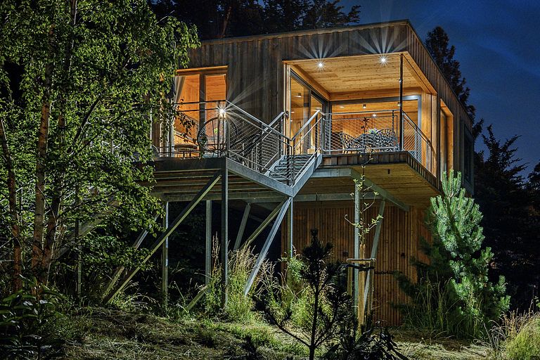 6-person treehouse with terrace in Germany - 1
