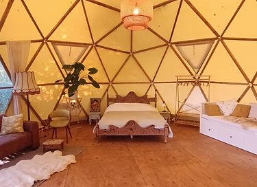 Overnachten in een unieke Dome aan het water - 4