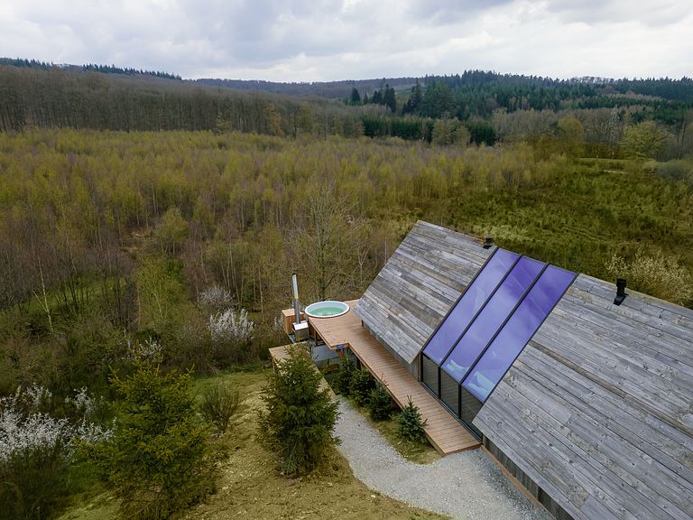 Wellness huisje in de Ardennen met uitzicht - 1