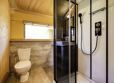 Tente Glamping avec salle de bain privée en France - 4