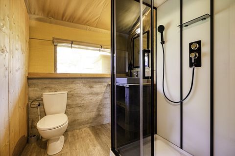 Tente Glamping avec salle de bain privée en France - 4