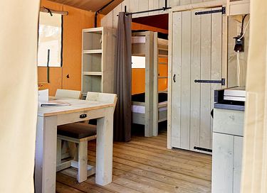 Glampingtent aan het strand met sanitair - 7