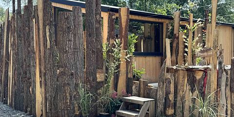 tiny house dans les bois avec bain à remous - 5