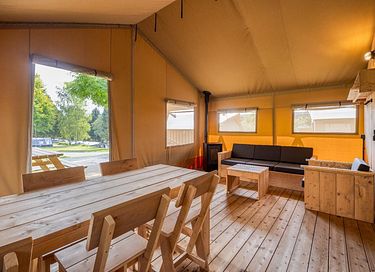 Tente glamping de luxe (7p) dans les Ardennes - 2