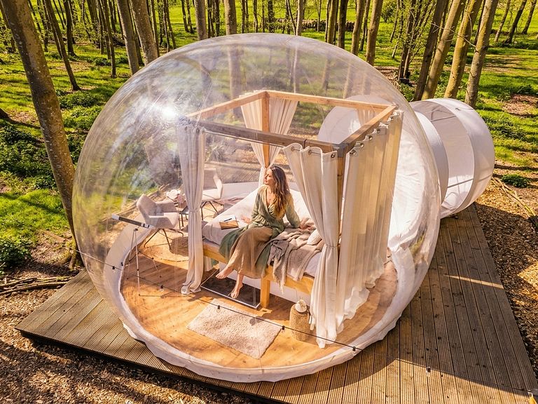 Bubbletelt med privat hottub nær Amsterdam - 1