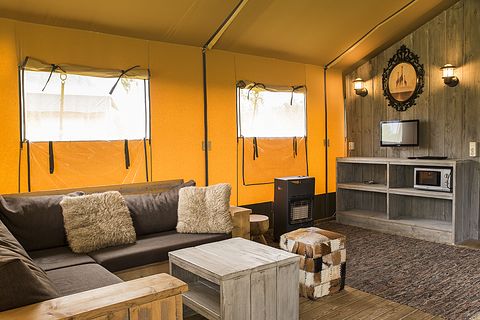 Adventure camping in a safari tent - 4