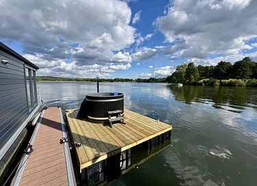 Houseboat met hottub op het water - 18