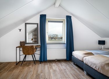 water villa with private jetty in Friesland - 9