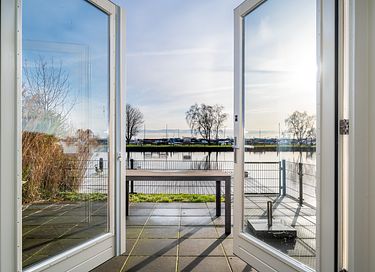 water villa with private jetty in Friesland - 5