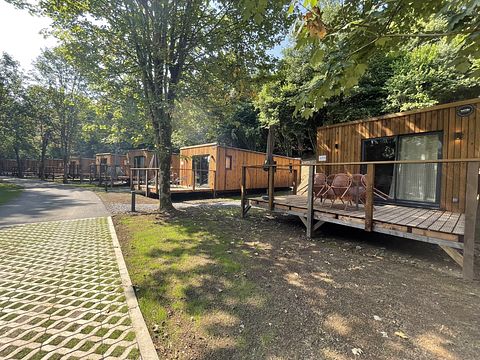 Houten 4-persoons lodge in de Ardennen - 2