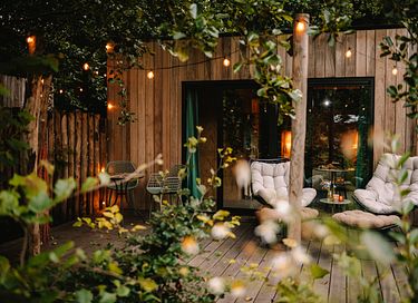 Chalet en pleine nature avec forfait bien-être