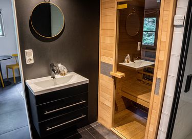 Luxury double cottage with infrared sauna - 7