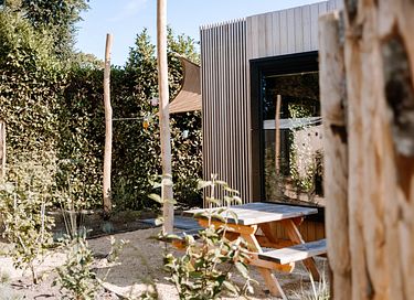 Romantische cabin met wellness - 6
