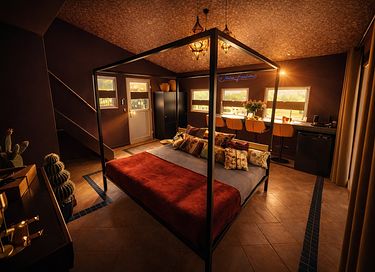 Wellness Lodge mit Sauna, Jacuzzi und Hammam - 12