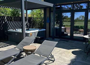 Luxury lodge with jacuzzi & sauna (2 persons) - 17