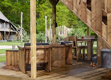 Tente glamping confortable pour 2 personnes - 12