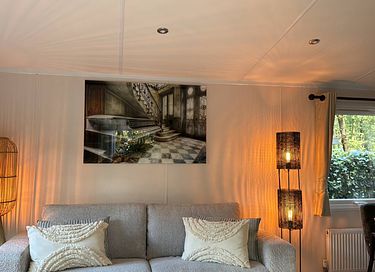 Chalet met jacuzzi in het bos - 8