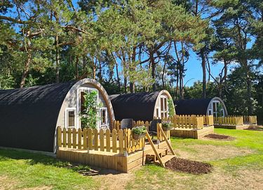 Ruime pod op vakantiepark in Duitsland