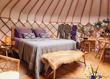 Overnachten in een heerlijke boutique Yurt - 10