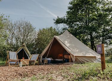 Vakantie in Nederland in 2 luxe tenten - 1