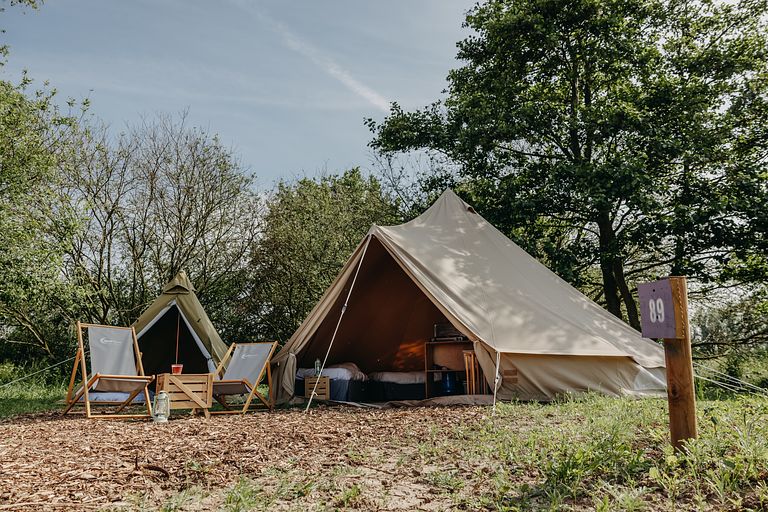 Vakantie in Nederland in 2 luxe tenten - 1