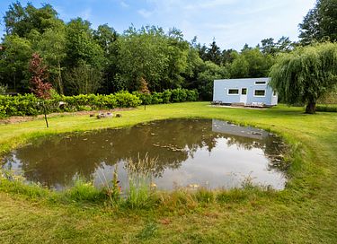 Schönes Tiny House mit Teich und Feuerstelle - 21