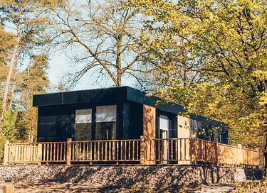 Lodge avec jacuzzi privé dans les bois - 23
