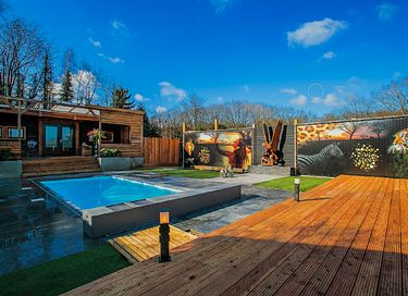 Luxury private wellness suite with pool - 2