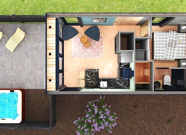 Wellness lodge with unobstructed view - 15