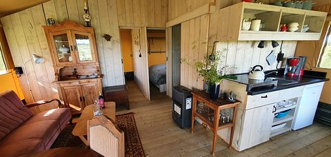 Glamping met privé hottub - 2