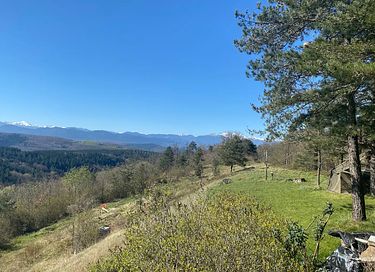 houten lodge met uitzicht op de Pyreneeën - 9