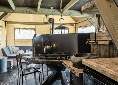 Unieke duinlodge met eigen badkamer - 7
